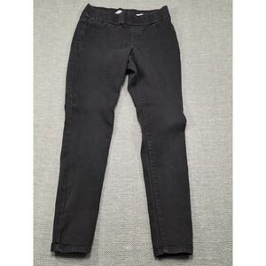Nine West Jeans Heidi Pull On Skinny Jeans Black‎ Women's Size 4